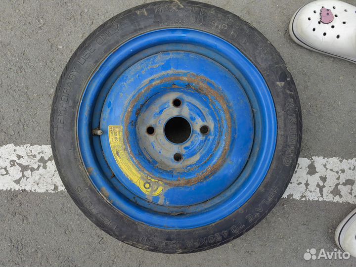Докатка, запасное колесо R15 5x114,3