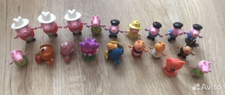 Киндер сюрприз свинка пеппа, ми-ми-мишки и др