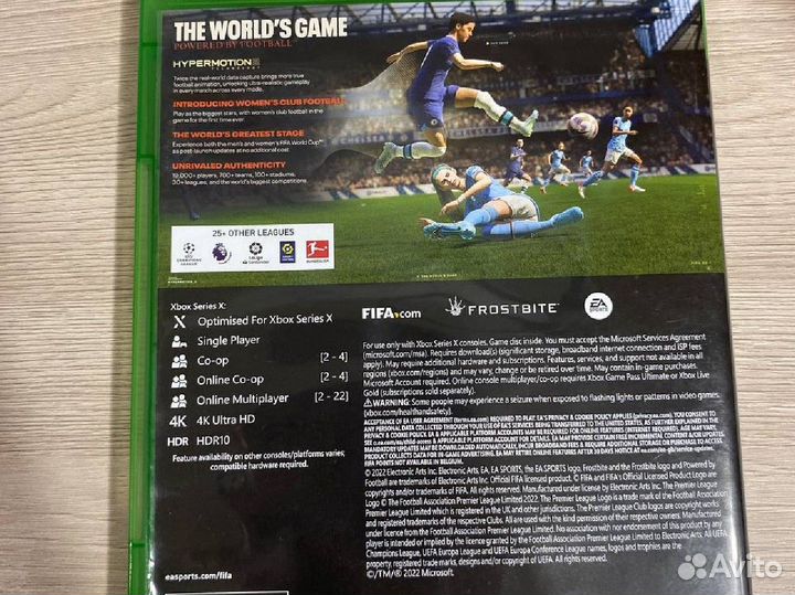 Fifa 23 диск xbox series x/s