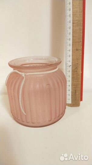 Ваза подсвечник банка