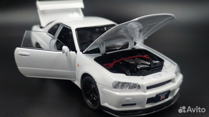 Модель авто Nissan Skyline GT-R 34