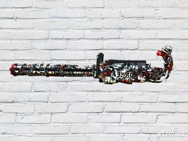 Детский аккумуляторный пулемет-бластер