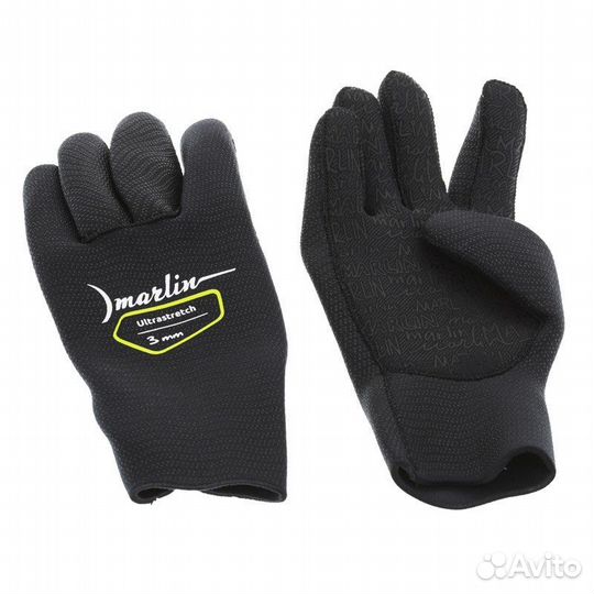 Перчатки Marlin Ultrastretch Black новые