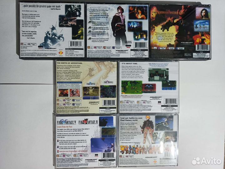 Серия Final Fantasy для PS1, Playstation на заказ
