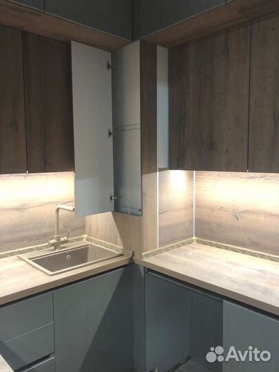 Кухня мечты с барной стойкой под ваши размеры