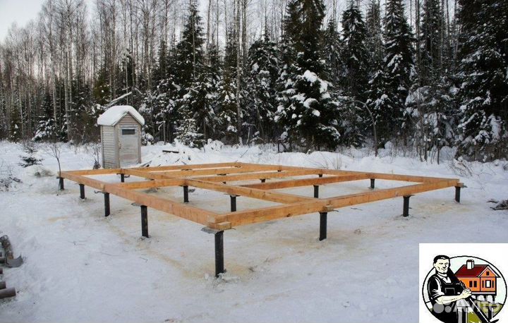 Винтовые сваи под ключ. Свайно винтовой фундамент