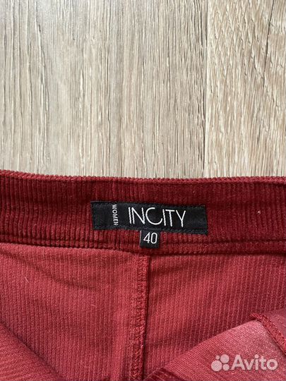 Юбка вельветовая incity