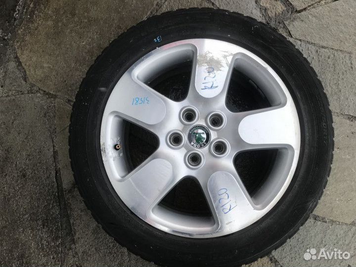 Колеса 225/50R17 Шкода Октавия А5