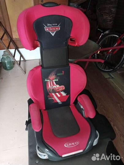 Автокресло mcqueen. 15-36 кг