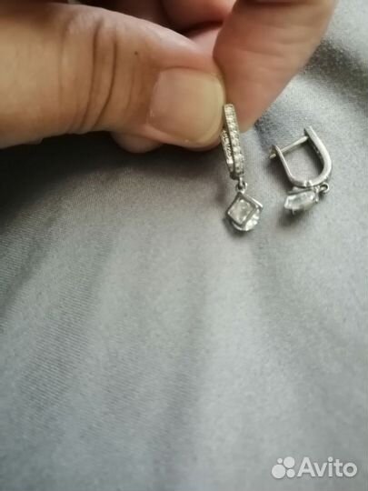 Серебряные серьги