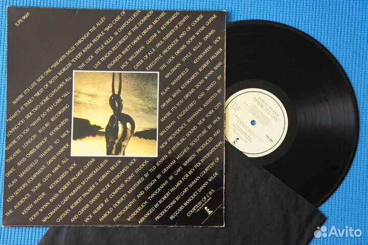 Robert Palmer - Maybe It's Live (UK-82-LP) англия