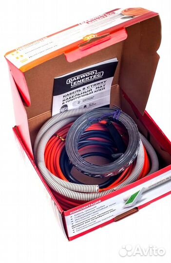 Двухжильный кабельный тёплый пол daewoo enertec