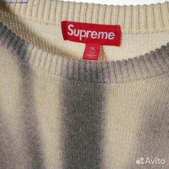 Свитер Supreme blurred logo (Арт.96095)