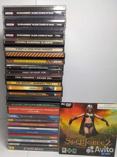 Лицензионные компьютерные игры, диски для пк