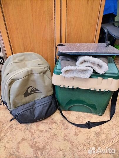 Шарабан с рыболовными снастями