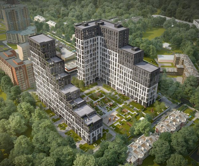 2-к. квартира, 61,8 м², 9/24 эт.