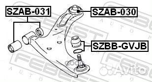 Пыльник шаровой опоры нижнего рычага szbbgvjb F