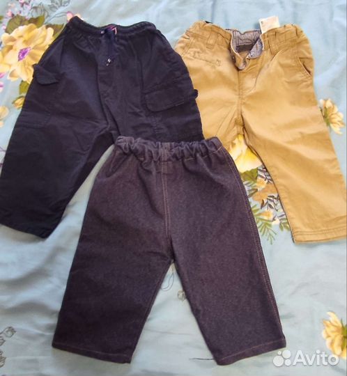 Вещи пакетом на мальчика 62 68