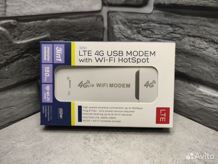 4G модем любой оператор WiFi роутер (новый)