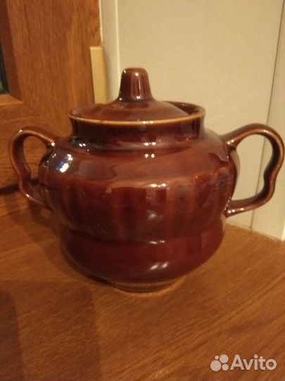 Сахарница керамическая СССР