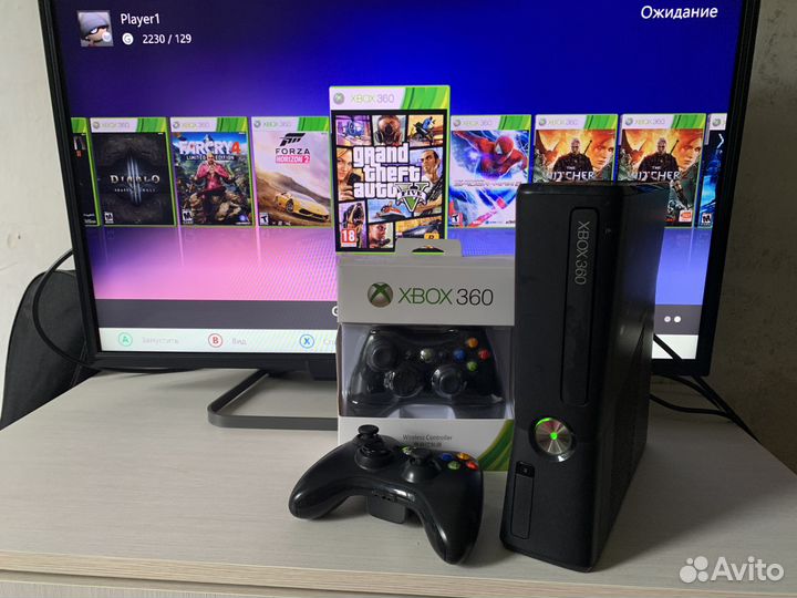 Xbox 360 Slim. Прошивка freeboot Aurora. 512 Gb