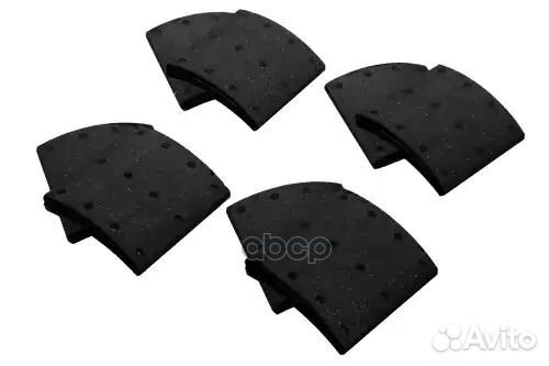 Накладки торм.с заклепк.2-рем19939