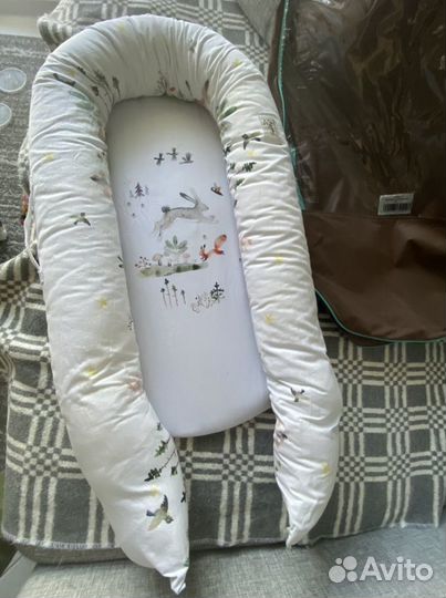 Кокон гнездышко для новорожденных sleep&play