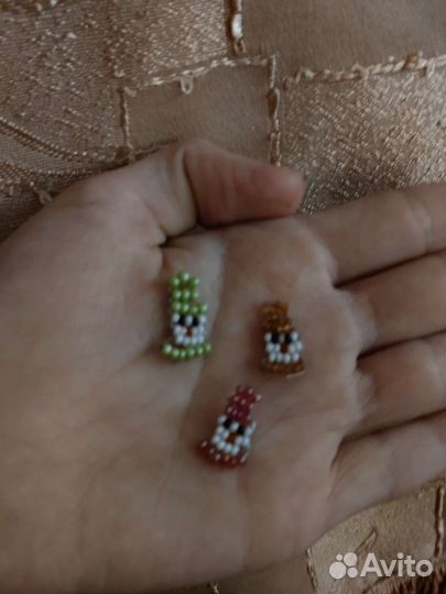 Гномики из бисера