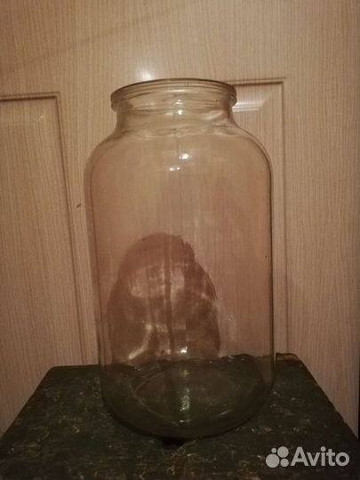 Бутыль стеклянная