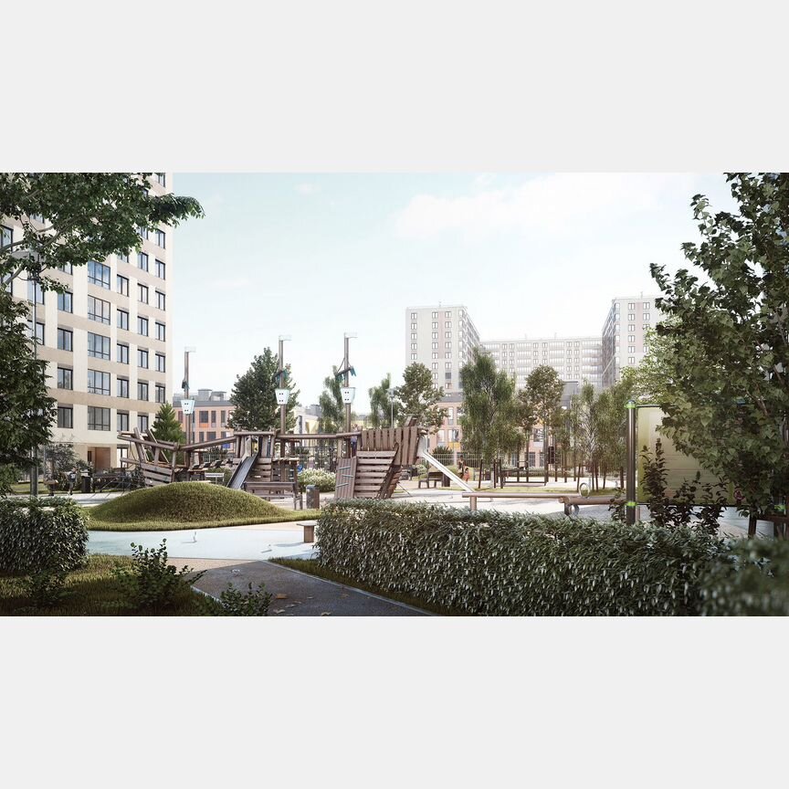 1-к. квартира, 39,5 м², 3/16 эт.