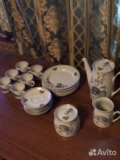 Кофейный сервиз Вербилки(6 персон