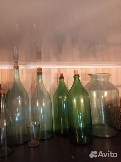 Бутыль стеклянная 30 литров