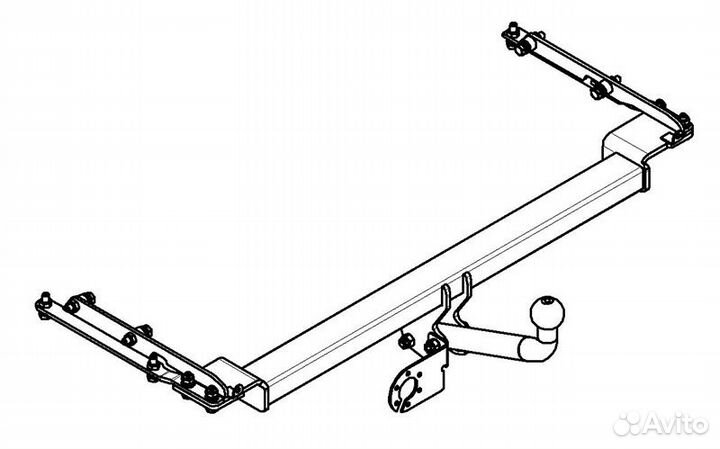 Фаркоп Nissan Note (2006-2014) NS19 Автос