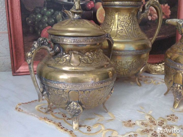 Заварочный чайник из латуни СССР