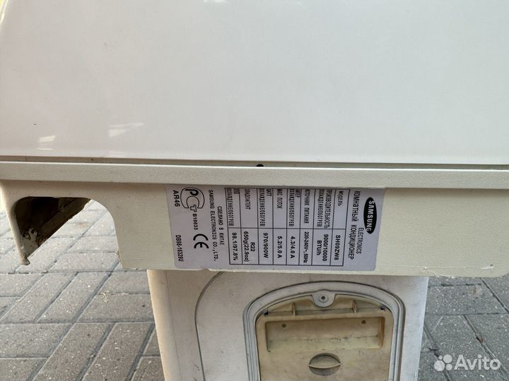 Сплит система samsung бу 09