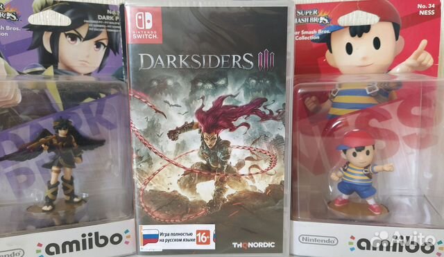 Switch Darksiders 3,Amiibo,Hasbro