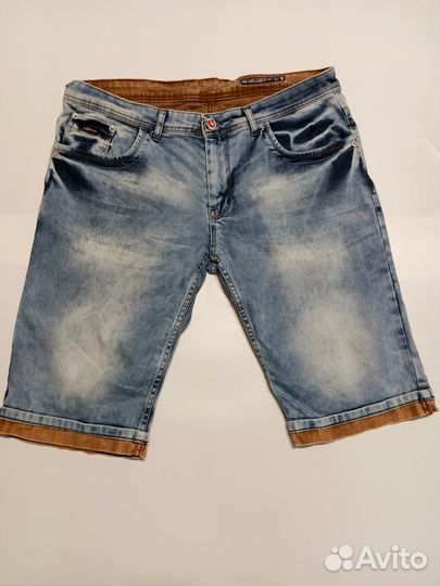 Джинсовые мужские шорты paul & shark Италия