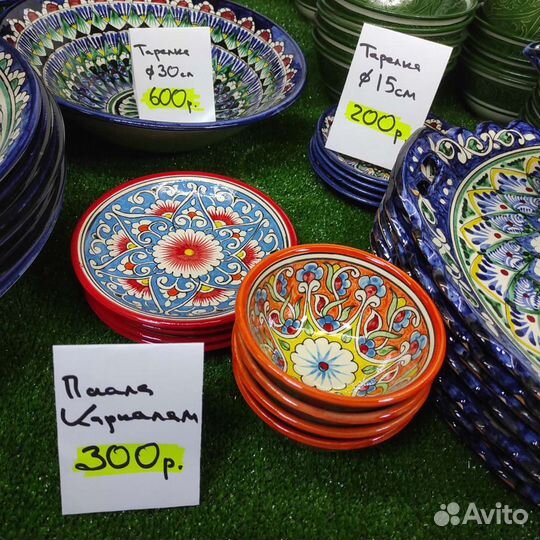 Узбекская посуда Узбекская керамика Риштан