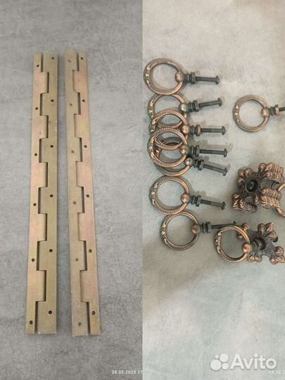 Петли рояльные 22см