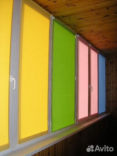 Рулонные шторы Зебра (день-ночь )