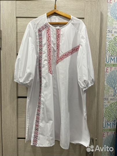 Платье рубаха русско народная славянская