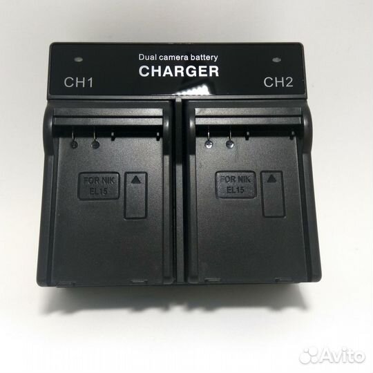Два аккумулятора для Nikon EN-EL15 + зарядное