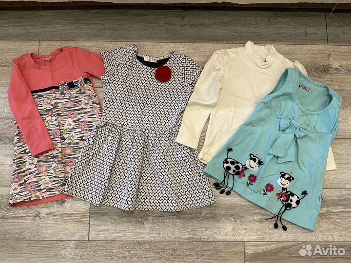 Вещи пакетом на девочку 104