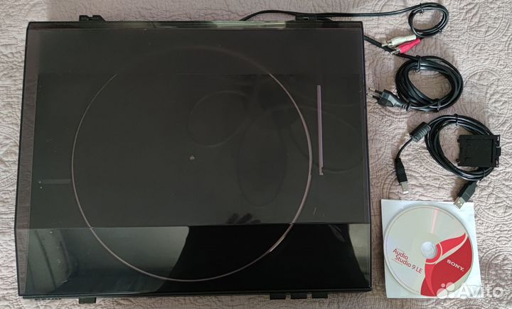 Проигрыватель виниловых пластинок sony PS-LX300USB