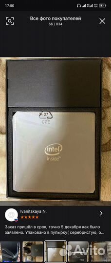 Mini pc intel N100 16/512gb новые