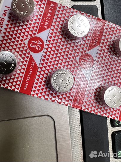 Батарейки AG13 (LR44)