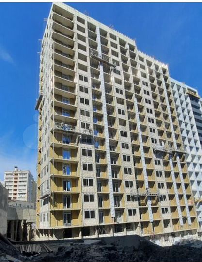 3-к. квартира, 48,6 м², 6/19 эт.