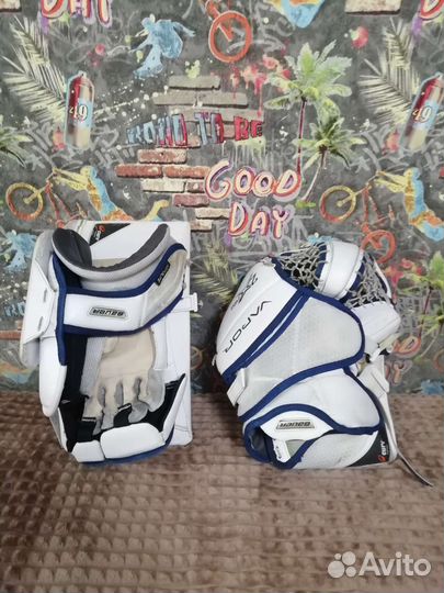 Ловушка и блин вратарские Bauer 2xpro. Размер sr