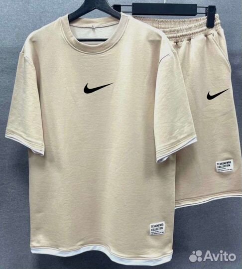 Летний костюм nike шорты и футболка