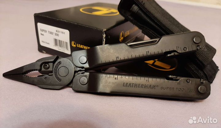 Мультитул leatherman super tool 300 black